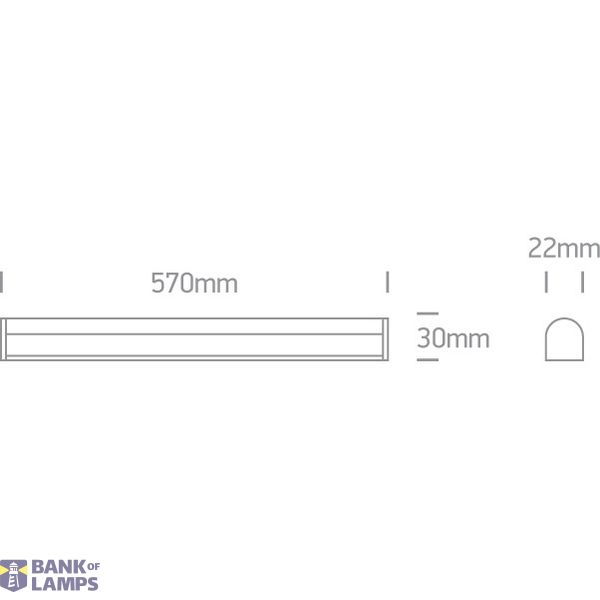 LINEAR 57cm 8W CCTV 230V image 2