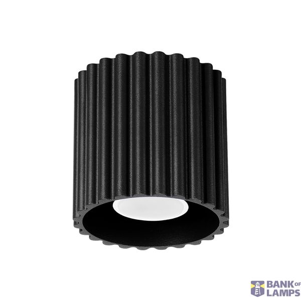 Ceiling lamp AURA 1 black GU10 image 1