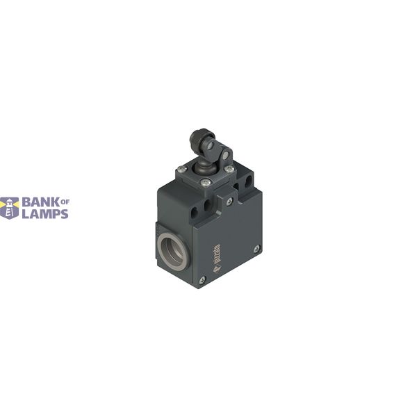 Position switch with one-way roller, external gasket image 1