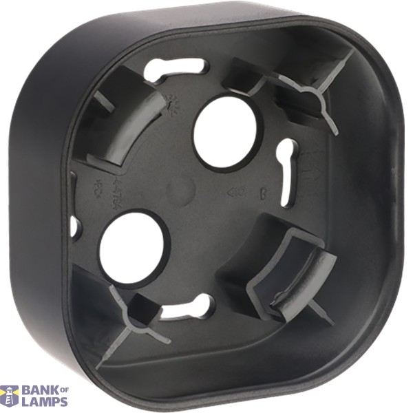KNX mounting box for BW, black matt image 1