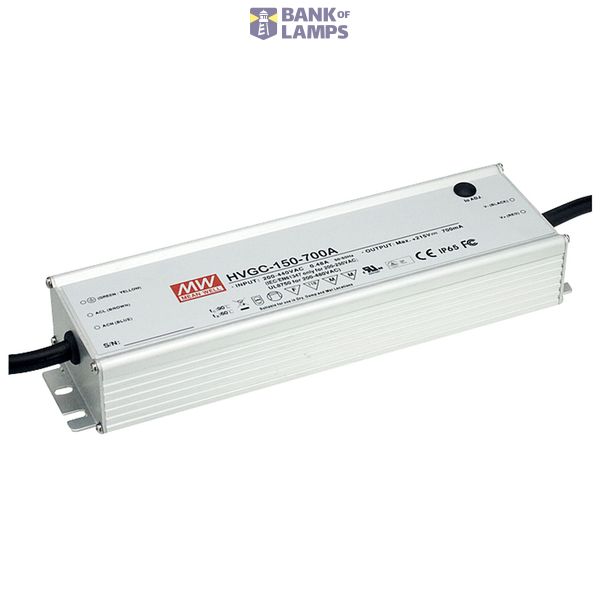 HVGC-150-1400A Led driver, IP65 149.8W, 107V, 1400mA CC, MEAN WELL image 1