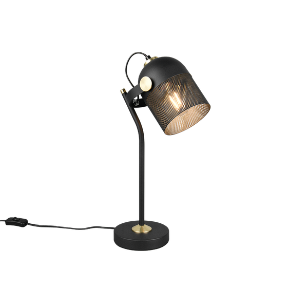 Mixa table lamp E27 matt black image 1