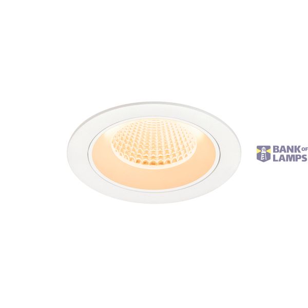 NUMINOS© M, recessed ceiling light, 2700K, 40ø IP20 round wh image 1