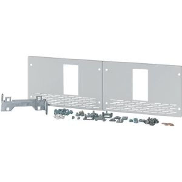 XMN140606C-BF-2 Front plate, 2xNZM1, Butterfly, fixed version, W=600mm image 2