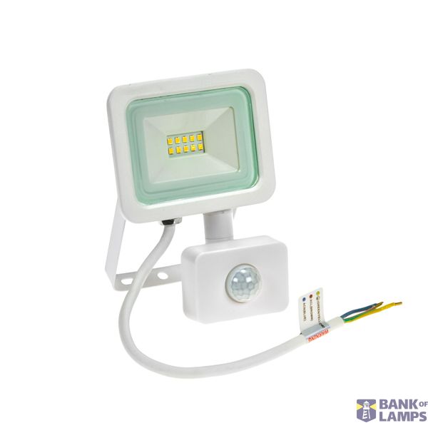 NOCTIS LUX 2 SMD 230V 10W IP44 CW white with sensor image 9