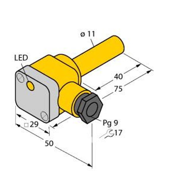 Inductive Sensor   NI5-K11SK-AP6X image 1