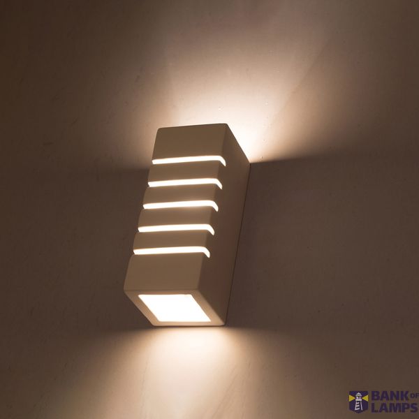 CERAMIC WALL LAMP SAMIR E27 1X60W IP20 image 5