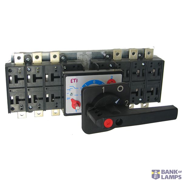 LA5/D 1250A 4p COH Manual change-over compact switches LA (1-0-2) with door int image 1