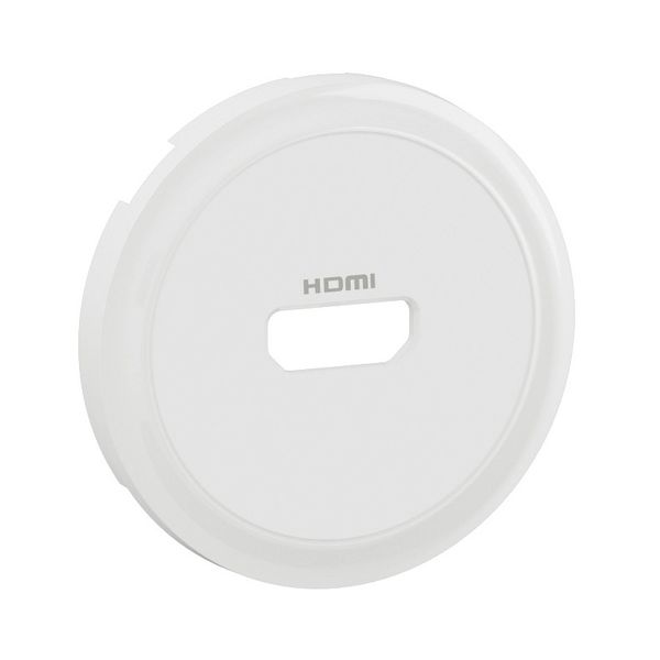 1.4 A TYPE HDMI PRE-CONNECTED SOCKET ROCKER WHITE image 3