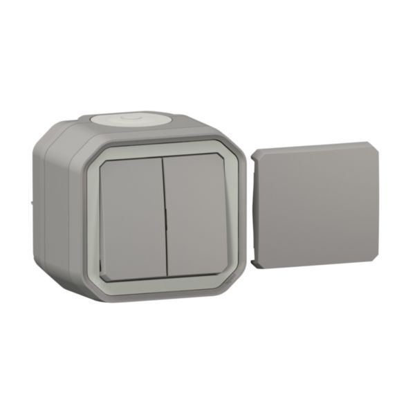PLEXO REVERSIBLE TRANSFORMER - GREY - SURFACE image 1