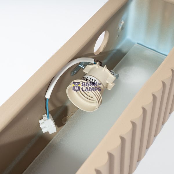 Wall lamp ceramic RIGATA taupe image 13