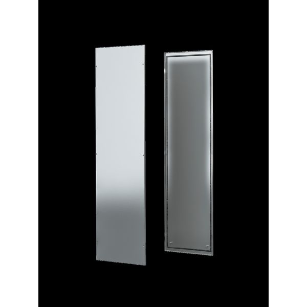 TS SIDE WALLS PAIR RAL 7035 2000x600mm image 2