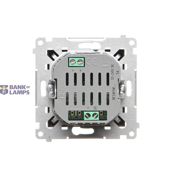 SAT-SAT-RTV double aerial socket, (module), Simon 24, IP20, black matt image 1