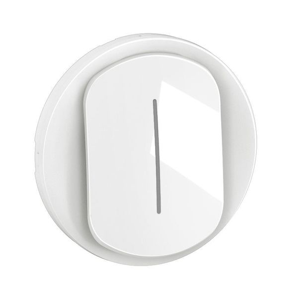 ROCKER LUMINOUS INTERMEDIATE SWITCH WHITE image 2