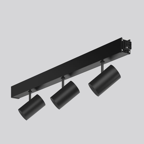 LINEDO, 81 W, 6700 lm, 927, black, on/off Continuous line luminaire, L image 1