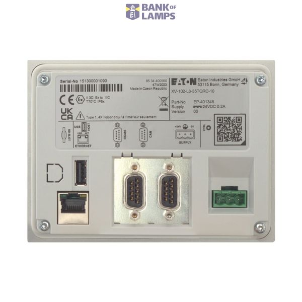Touch panel XV-102, 24 V DC, 3.5 Inch, 1 x USB, 1 x RS-485, 1 x CAN, L image 5