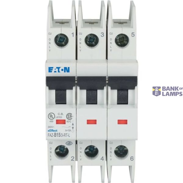 FAZ-B15/3-RT-L Eaton Moeller series xEffect - FAZ-NA, FAZ-RT MCB image 1