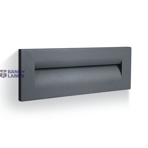 ANTHRACITE WALL RECESSED LED 8,5w WW IP65 100-240V image 1