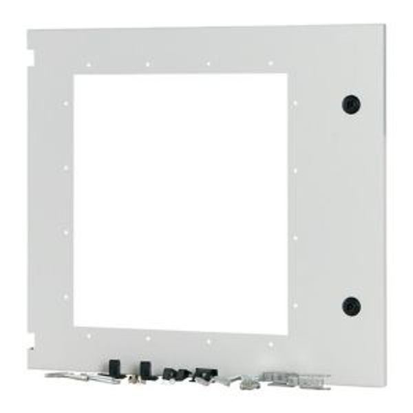 XTMPIX40WD-H550W600 Front door for IZMX40, withdrawable, HxW=550x600mm, IP55, grey image 4