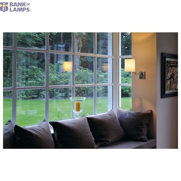 SOPRANA wall light, WL-1, round , white, E27, max. 40W image 4