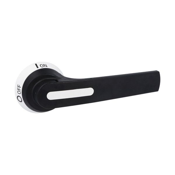 Door-coupling handle for GL0320…GL0630. Screw fixing. 175mm lever length pistol handle - defeatable (req. UL508A). Black. □10mm. IP66, IP69K and NEMA 4X image 1