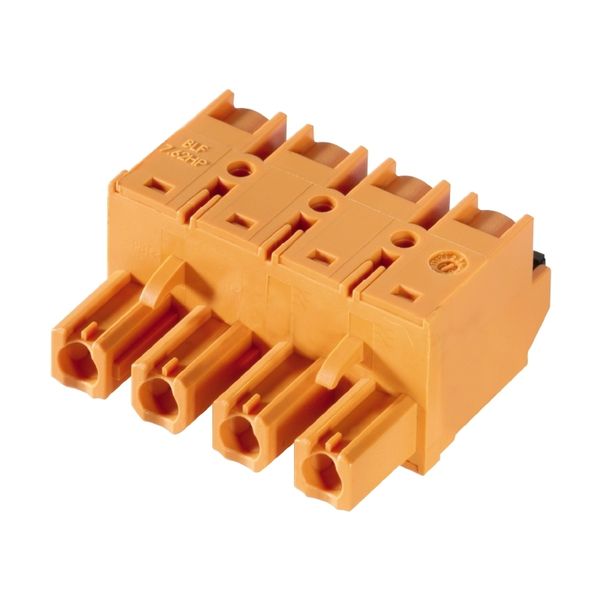 PCB plug-in connector, female plug, 7.62 mm, Number of poles: 9, 180°, PUSH IN with actuator, Clamping range, max. : 2.5 mm², Box image 1