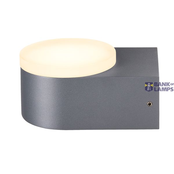 Zelda LED Medium Up 11W 560lm 3000K IP54 anthracite image 2