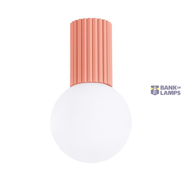 Ceiling lamp HALO peach image 1