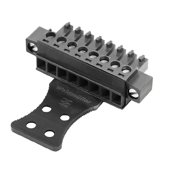 PCB plug-in connector, female plug, 3.81 mm, Number of poles: 6, 180°, Clamping yoke connection, Clamping range, max. : 1.5 mm², Box image 1