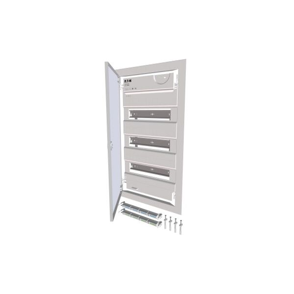 KLV-SF3UPP-4PR Flush-mounting expansion kit with plug-in terminal 3 row, form of delivery for projects image 1