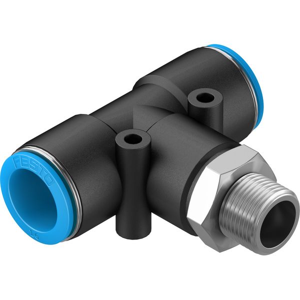 QST-3/8-16 Push-in T-fitting image 1