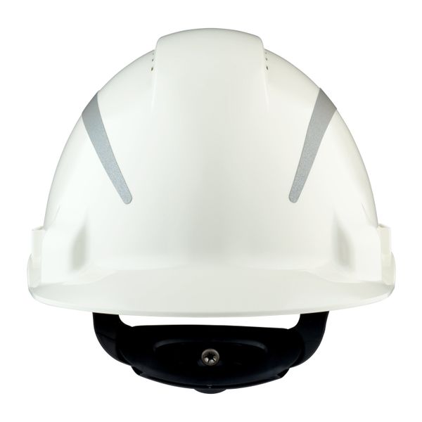 3M™ Hard Hat, Uvicator, Ratchet, Ventilated, Reflective, Plastic Sweat image 9