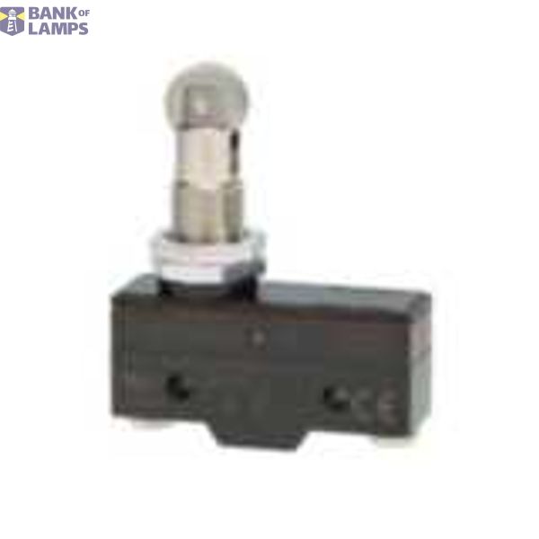 General purpose basic switch, panel mount roller plunger, drip proof, 0.1A micro load Z01H4051B image 1