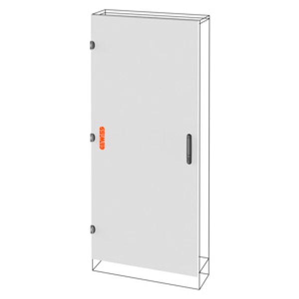 BLIND DOOR - FLOOR-MOUNTED DISTRIBUTION BOARD - QDX 630 L - FOR STRUCTURE image 1