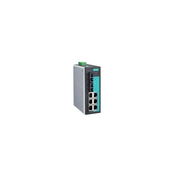 MOXA – EDS-408A-MM-SC-T – Entry-level managed Ethernet switch with 6 10100BaseT(X) ports image 1