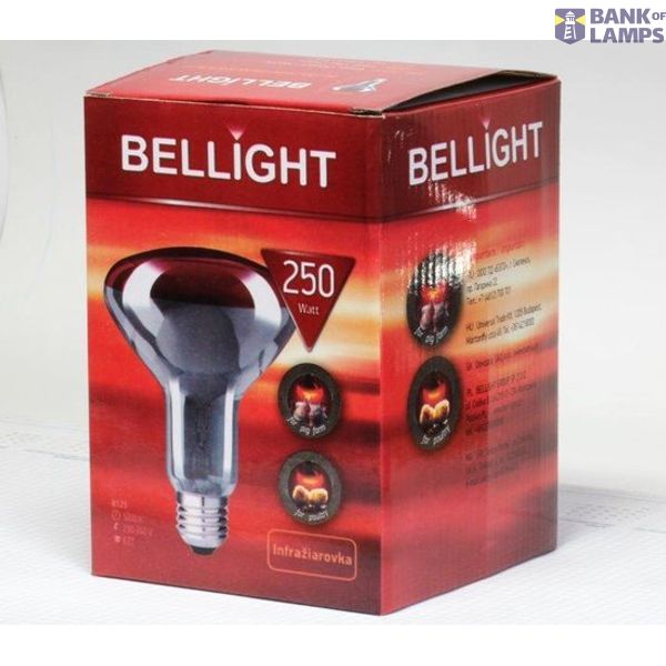 Reflector Bulb E27 250W IKZK RED image 2