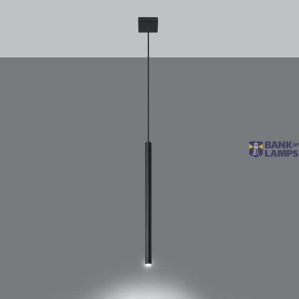 HANGING LAMP PASTELO 1 BLACK G9 1X40W IP20 image 7