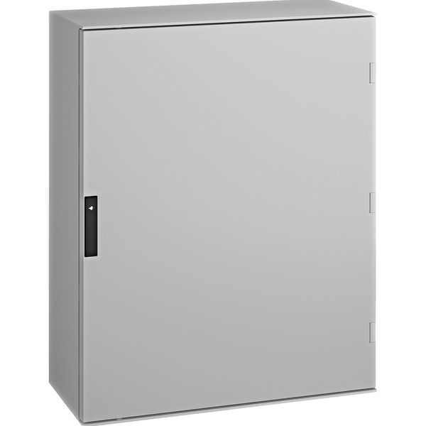 wall-mounting encl. polyester monobloc IP66 H1056xW852xD350mm+bakelite m.plate image 1