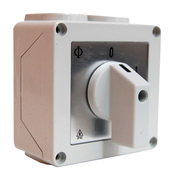 Off switch, metric entry M20, 20A, 2-pole image 1