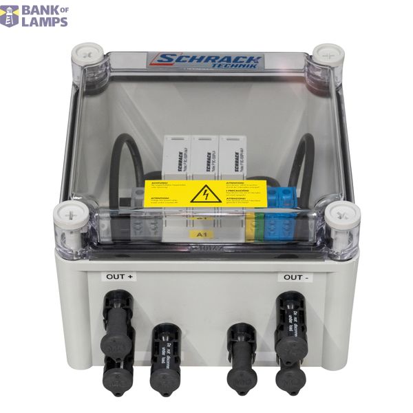 PV-lightning protection box 1000Vdc, for 1-MPP tracker image 1