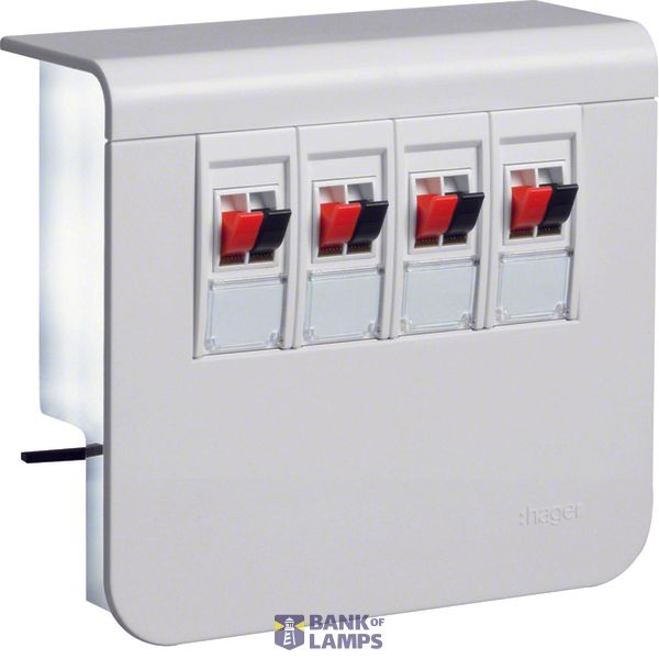 acc.box SL20055 socket+4 loudsp tw image 1