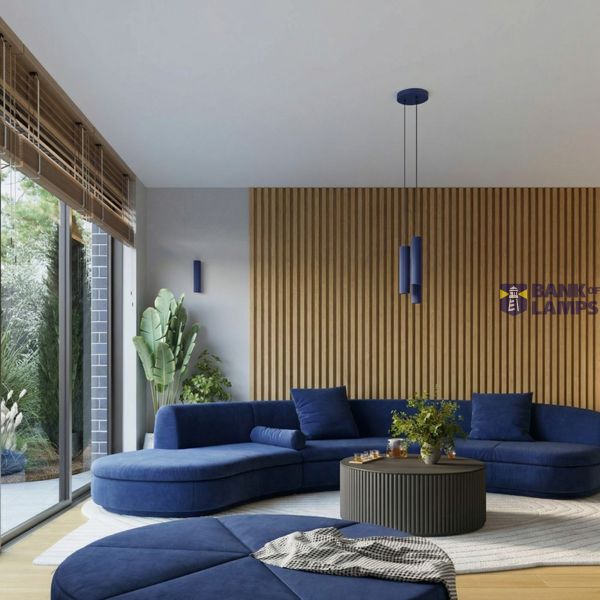 Wall lamp KARBON 20 ultramarine image 5