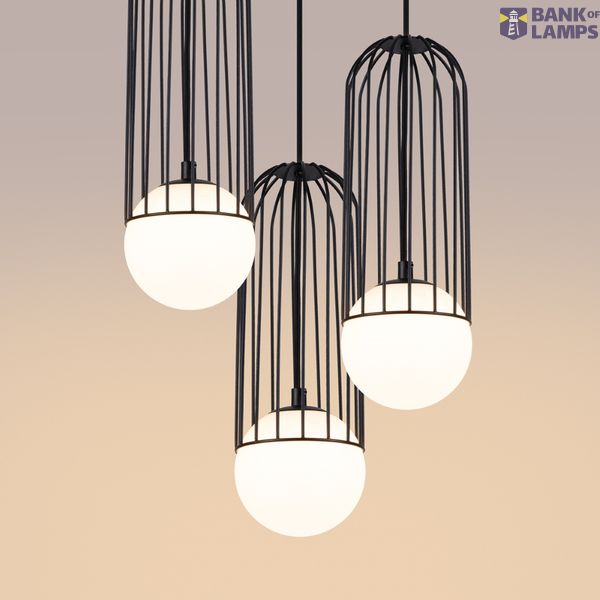 Pendant lamp BRINA  3P black image 4