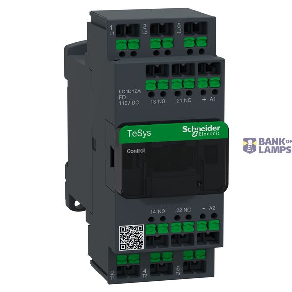 CTR Deca 12A 3P 110V DC Snap-in image 2
