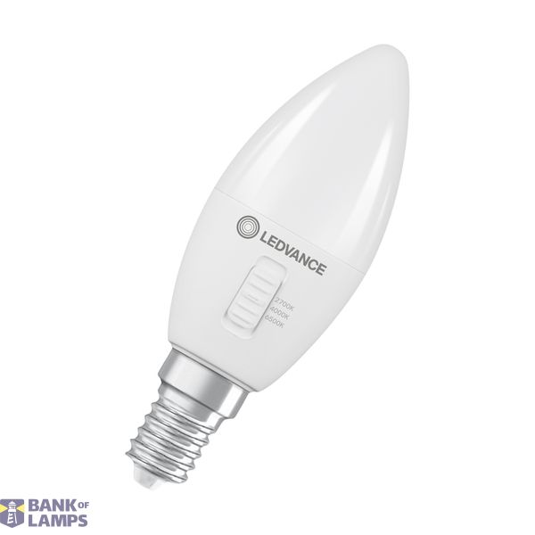 LEDCLB40 DIM 4.9W 3 CCT FR E14 P LEDV image 1
