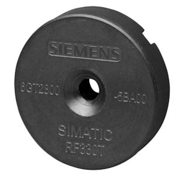 Transponder RF330T button, RF300, 32K byte FRAM, IP68 image 1