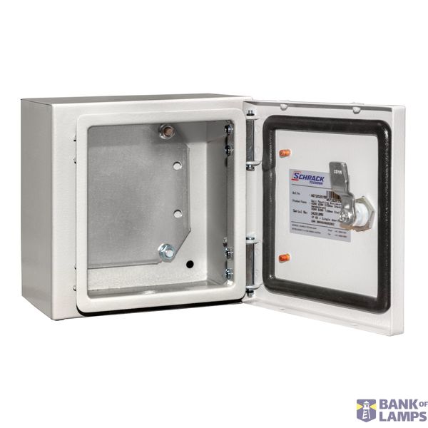 Wall-mounted enclosure 1 door IP65 H=200 W=200 D=155 mm image 4