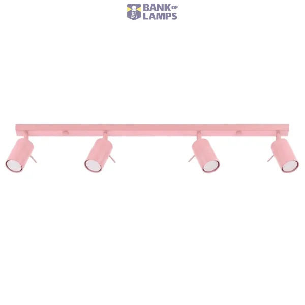 Ceiling lamp RING 4L pink image 1