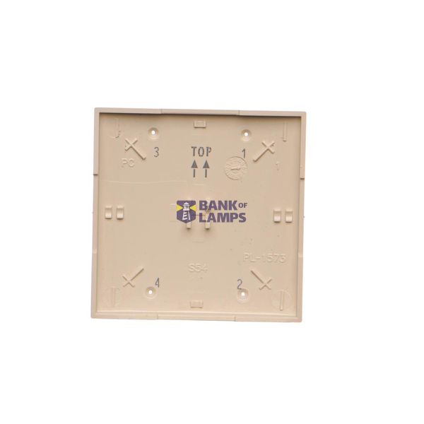 Double equipontential socket, white image 1