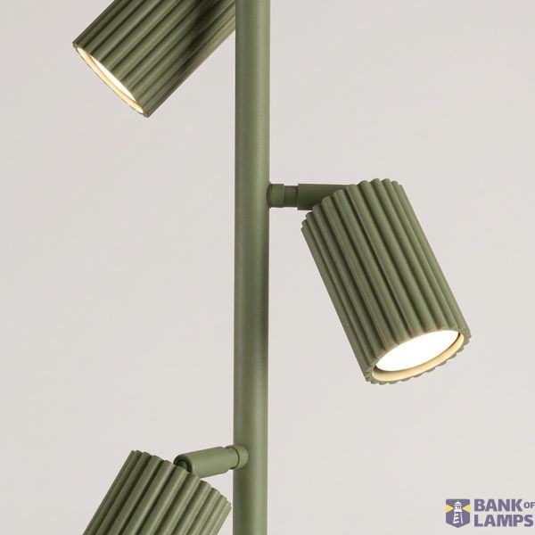 Floor lamp KARBON 3 olive green image 6